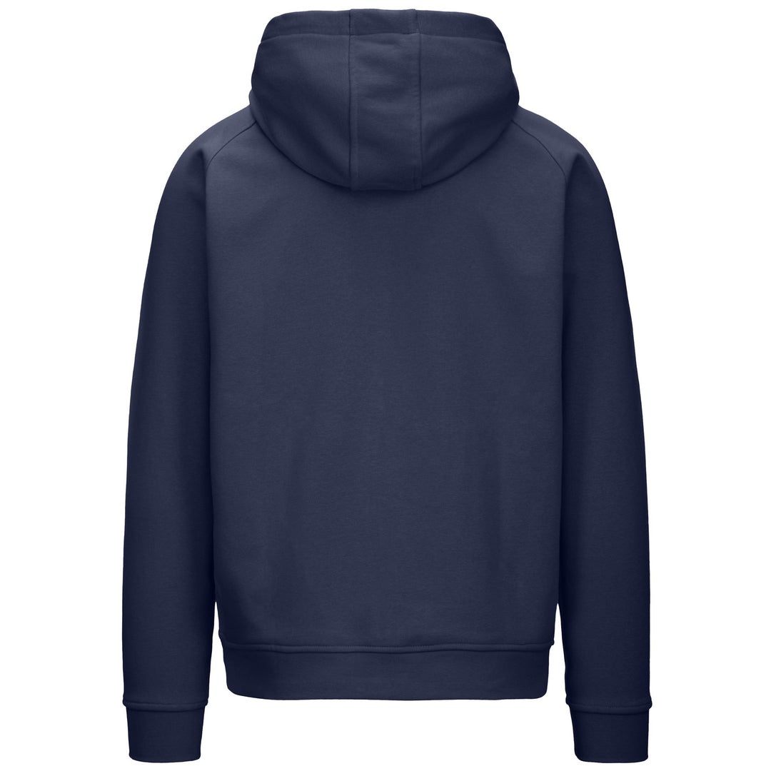 Blue Men's Slim Fit Sportswear Full Zip Hoodie main