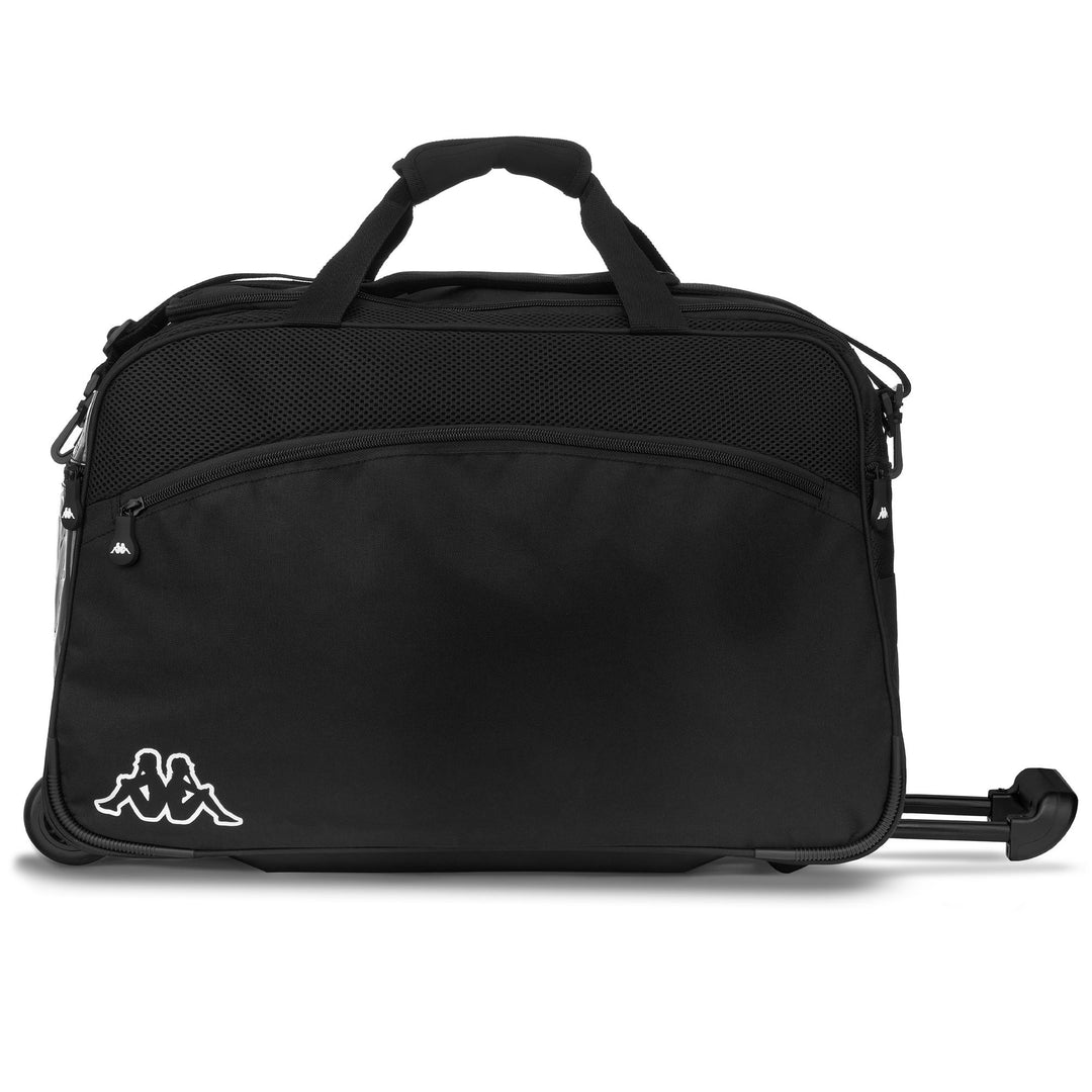 Black Unisex Training Trolley Bag with Polyester Lining. 01