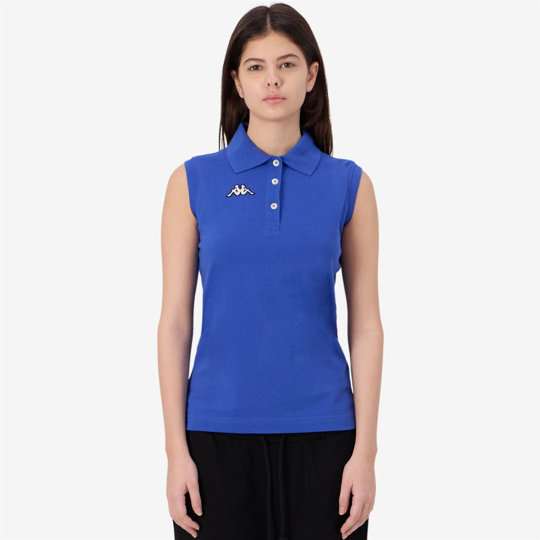 Royal Blue Women's Slim Fit Polo Shirt for Sportstyle main
