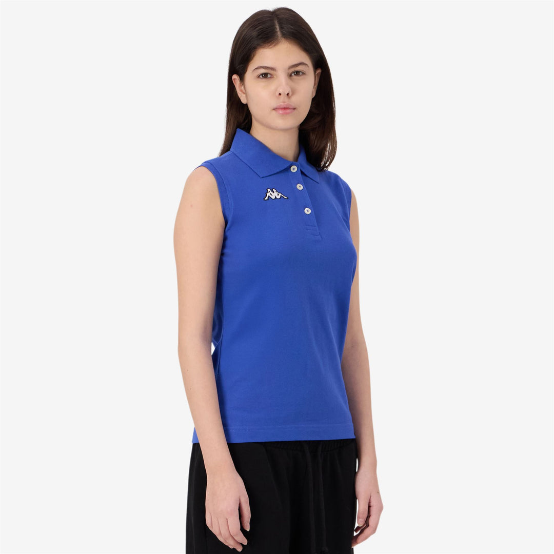 Royal Blue Women's Slim Fit Polo Shirt for Sportstyle main