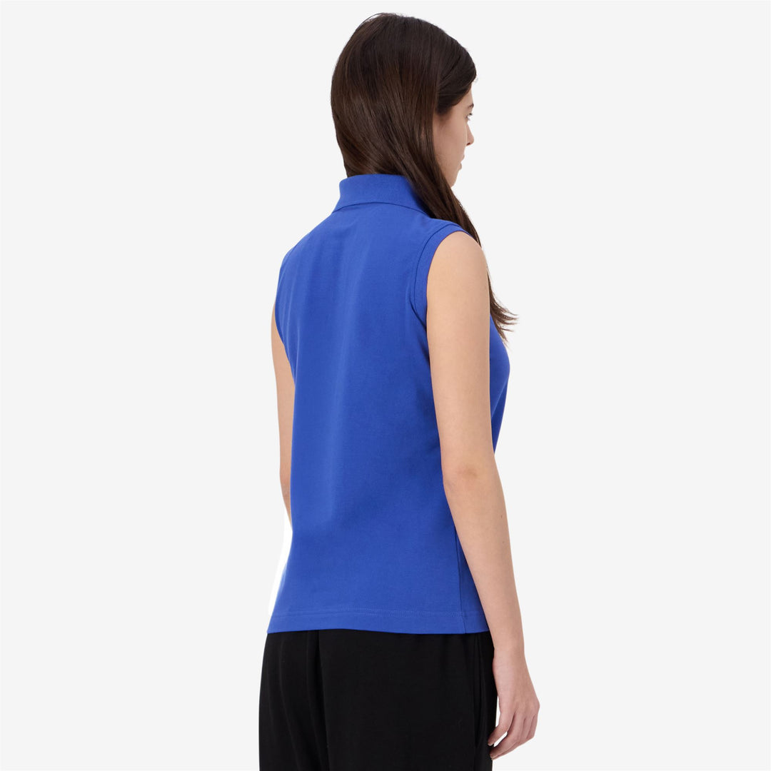 Royal Blue Women's Slim Fit Polo Shirt for Sportstyle main