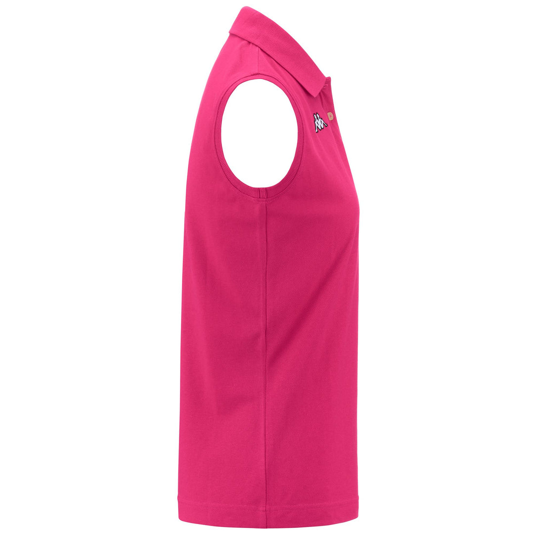 Intense Pink Women's Slim Fit Tennis Polo Shirt main