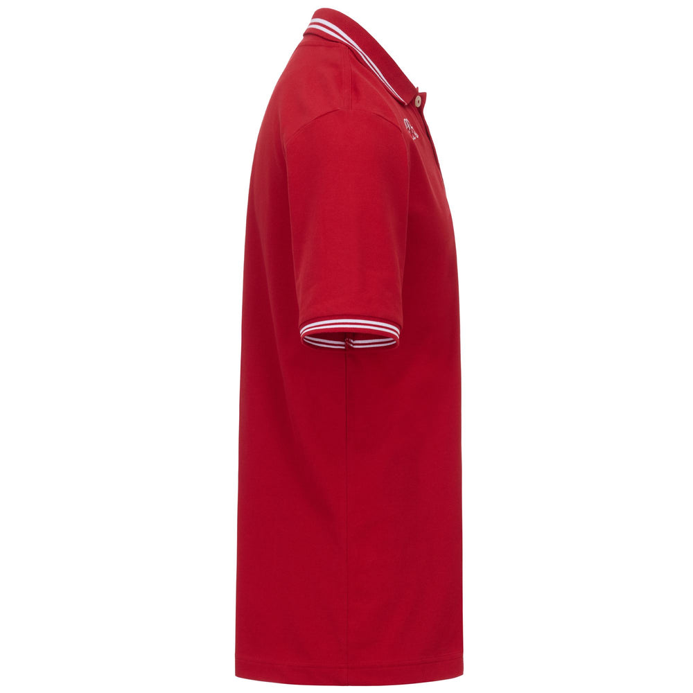 Chili Red Men's Cotton Sportstyle Polo Shirt 02