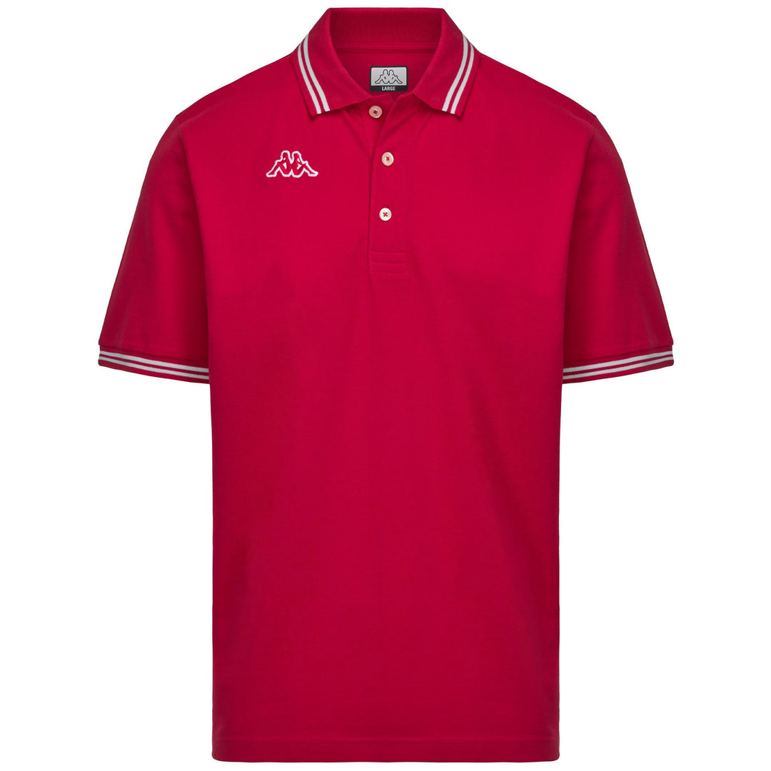Red Men's Sportswear Regular Fit Cotton Polo Shirt 01