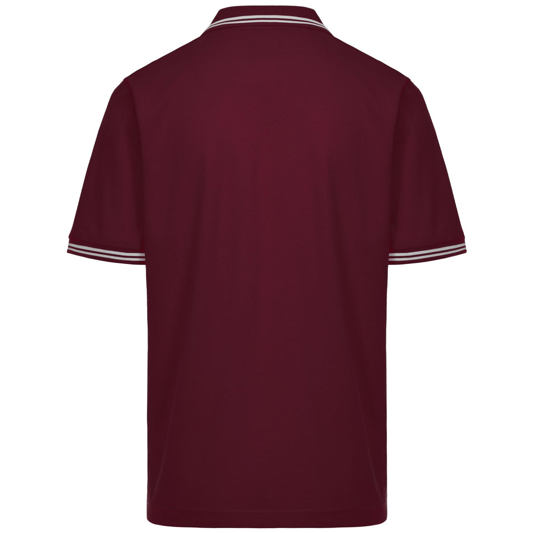 Red Men's Regular Fit Sportswear Polo Shirt in Cotton Piquet main