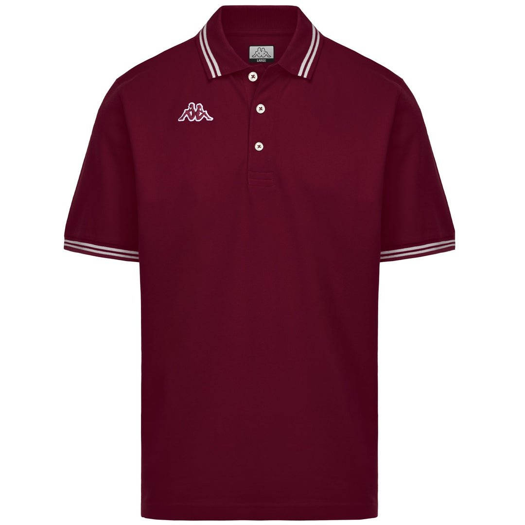 Red Men's Regular Fit Sportswear Polo Shirt in Cotton Piquet 01