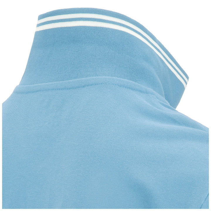 Polo Shirts Man LOGO MALTAX 5 MSS Polo BLUE DUSK Dressed Back (jpg Rgb)		