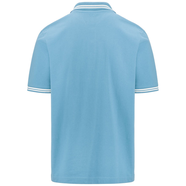 Polo Shirts Man LOGO MALTAX 5 MSS Polo BLUE DUSK Dressed Side (jpg Rgb)		