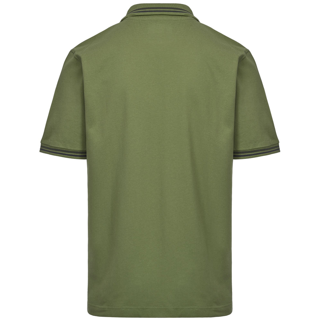Green Men's Sportswear Regular Fit Polo Shirt in Cotton Piquet main