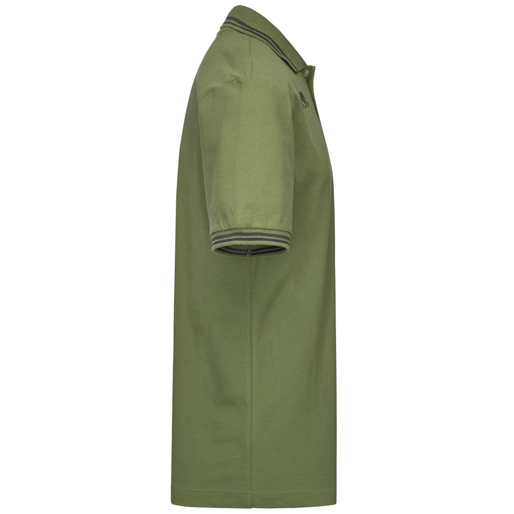 Green Men's Sportswear Regular Fit Polo Shirt in Cotton Piquet 02