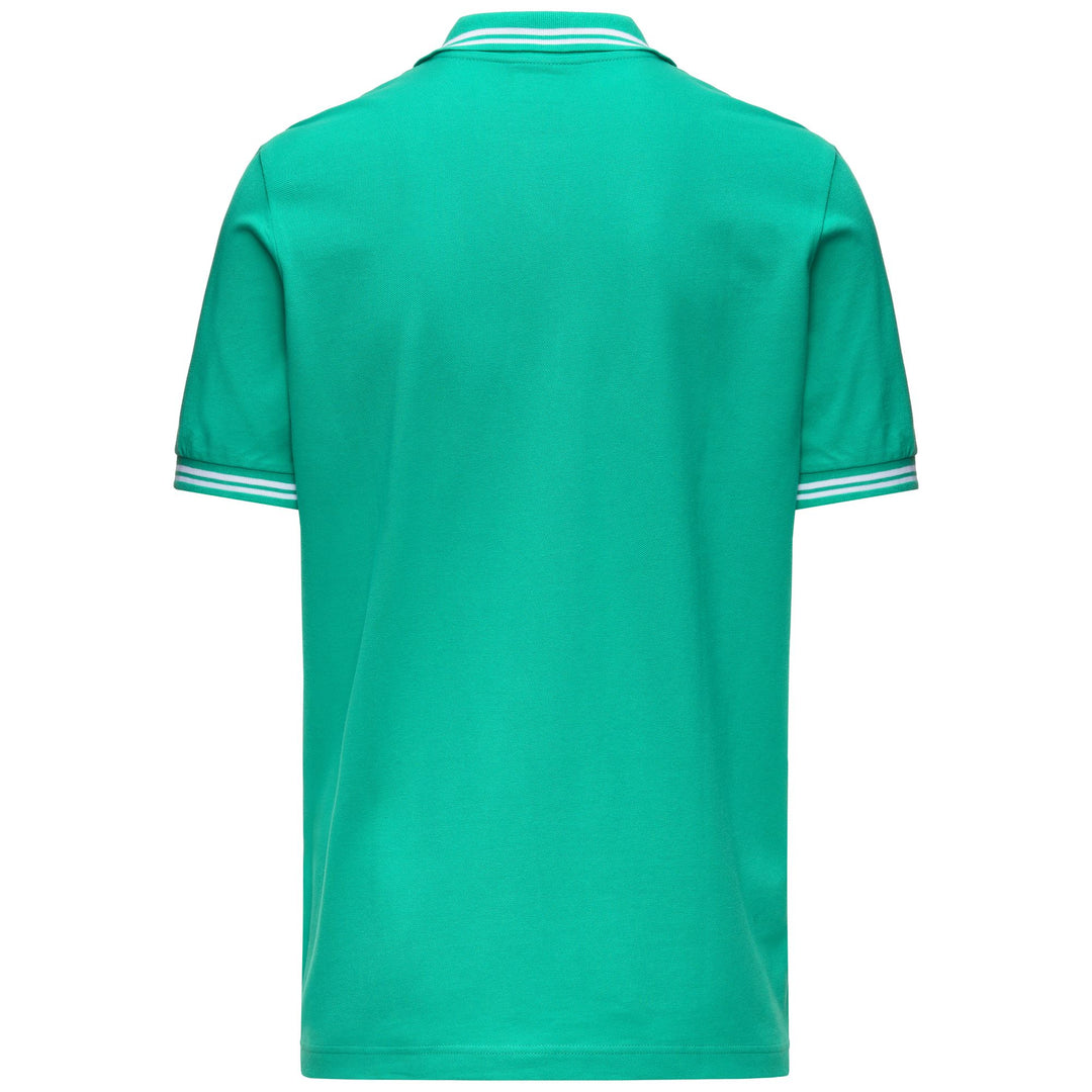 Green Men's Sportswear Regular Fit Polo Shirt in Cotton Piquet main