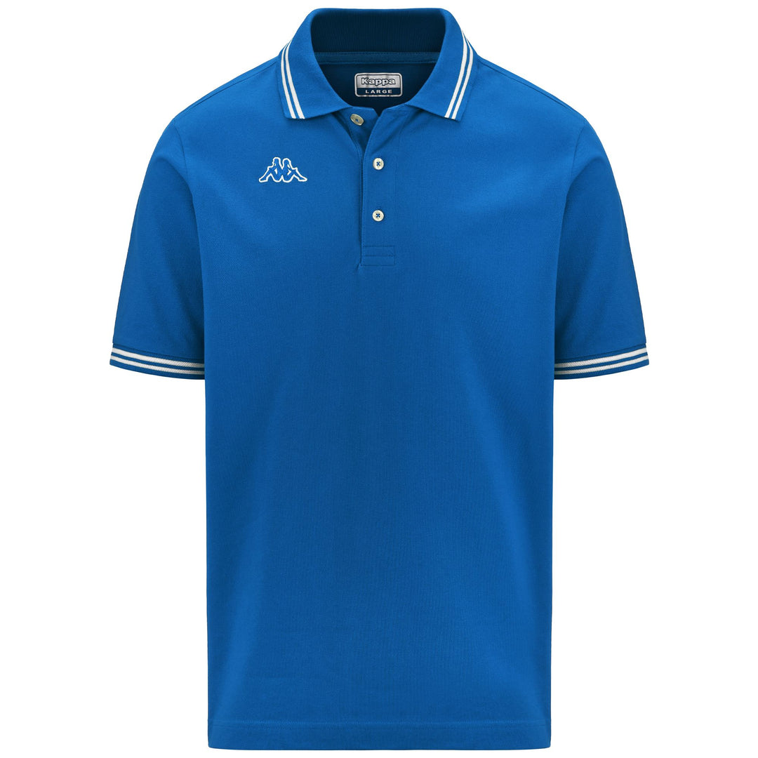Polo Shirts Man LOGO MALTAX 5 MSS Polo BLUE SAPPHIRE Photo (jpg Rgb)			