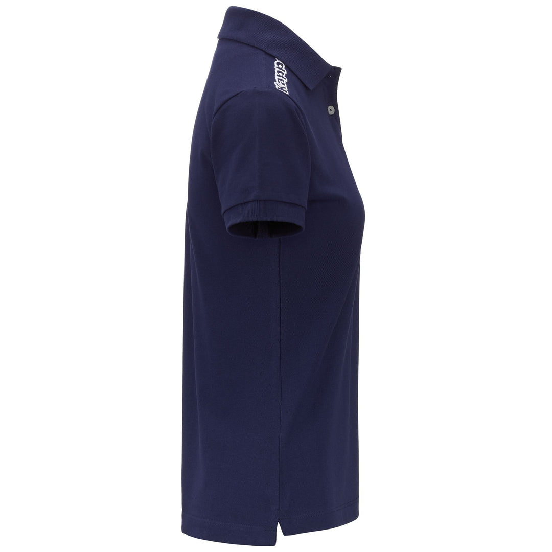 Marine Blue Women's Training Polo Slim Fit. main