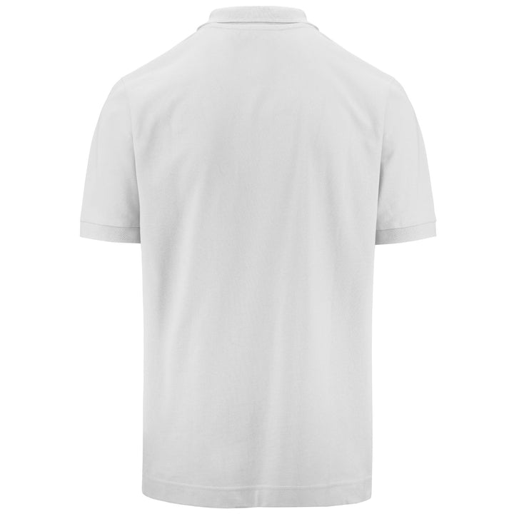 Polo Shirts Man LOGO  LIFE MSS Polo WHITE Dressed Side (jpg Rgb)		
