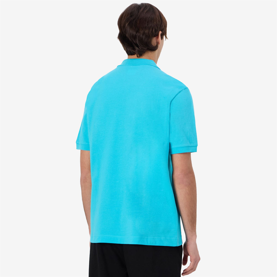 Turquoise Men's Sportstyle Cotton Polo main