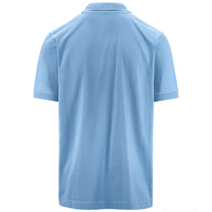 Polo Shirts Man LOGO  LIFE MSS Polo BLUE DUSK Dressed Side (jpg Rgb)		