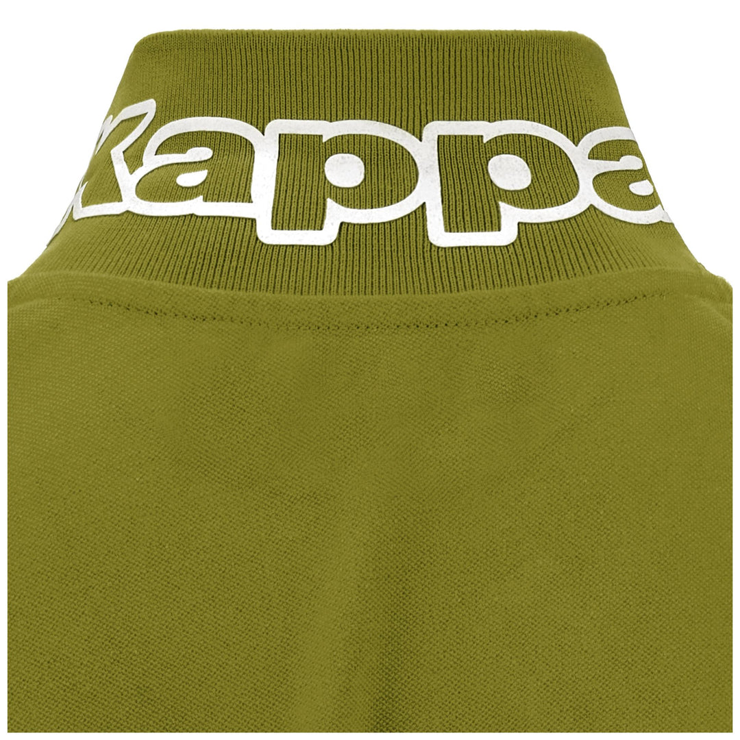 Military Green Men's Sportstyle Cotton Polo. 01