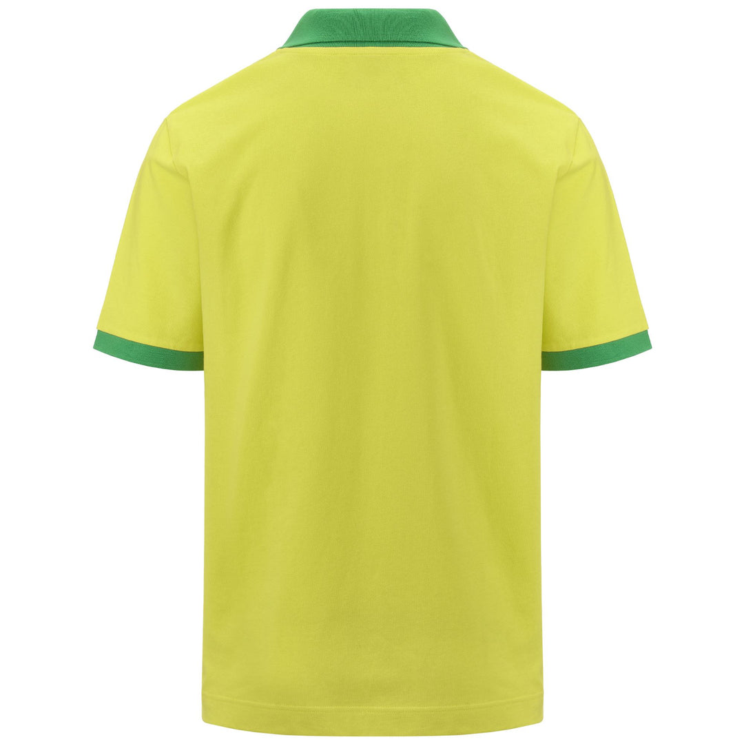 Polo de algodón para hombre en color verde primavera para estilo deportivo main