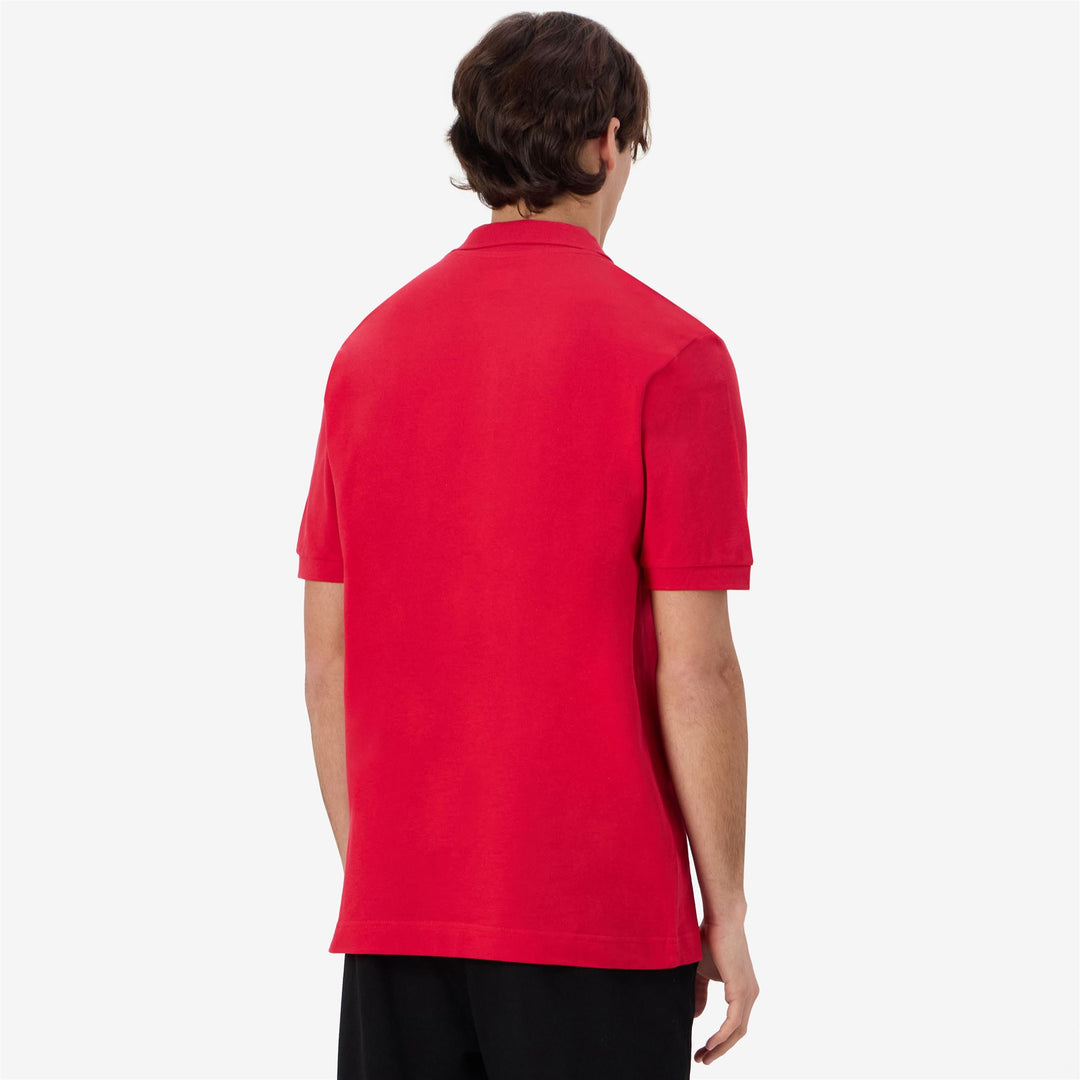 Red Men's Sportstyle Cotton Polo. main