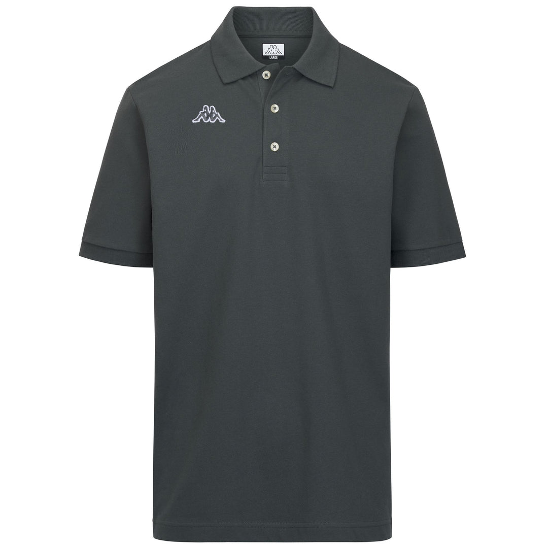 LOGO   LIFE MSS - Polo Shirts - Polo - Uomo - GREEN BLACKISH 01