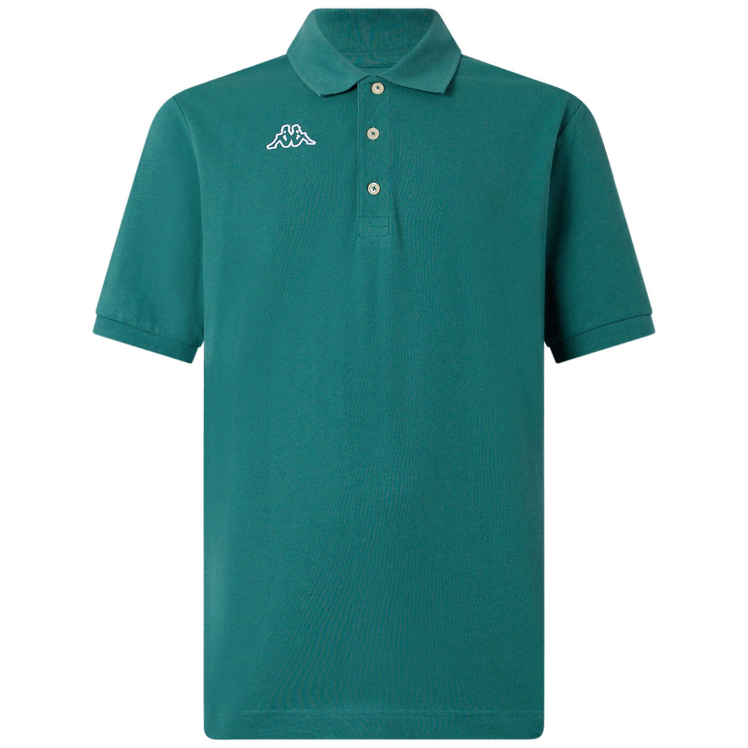 Blue Men's Sportstyle Cotton Polo Shirt. 01