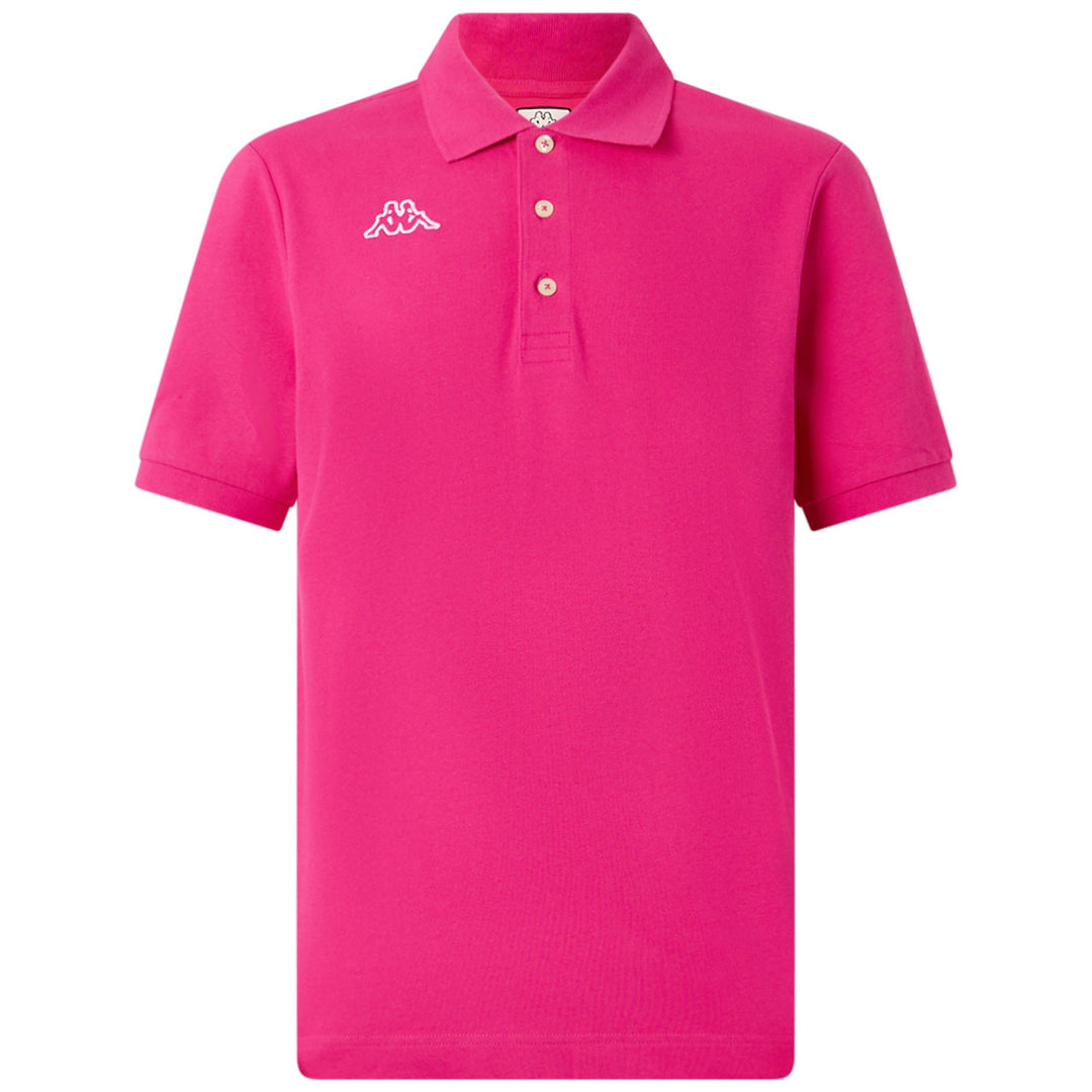 Intense Pink Men's Sportstyle Cotton Polo. 01