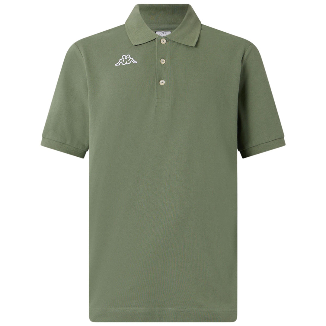 Olive green Men's Cotton Sportstyle Polo Shirt 01