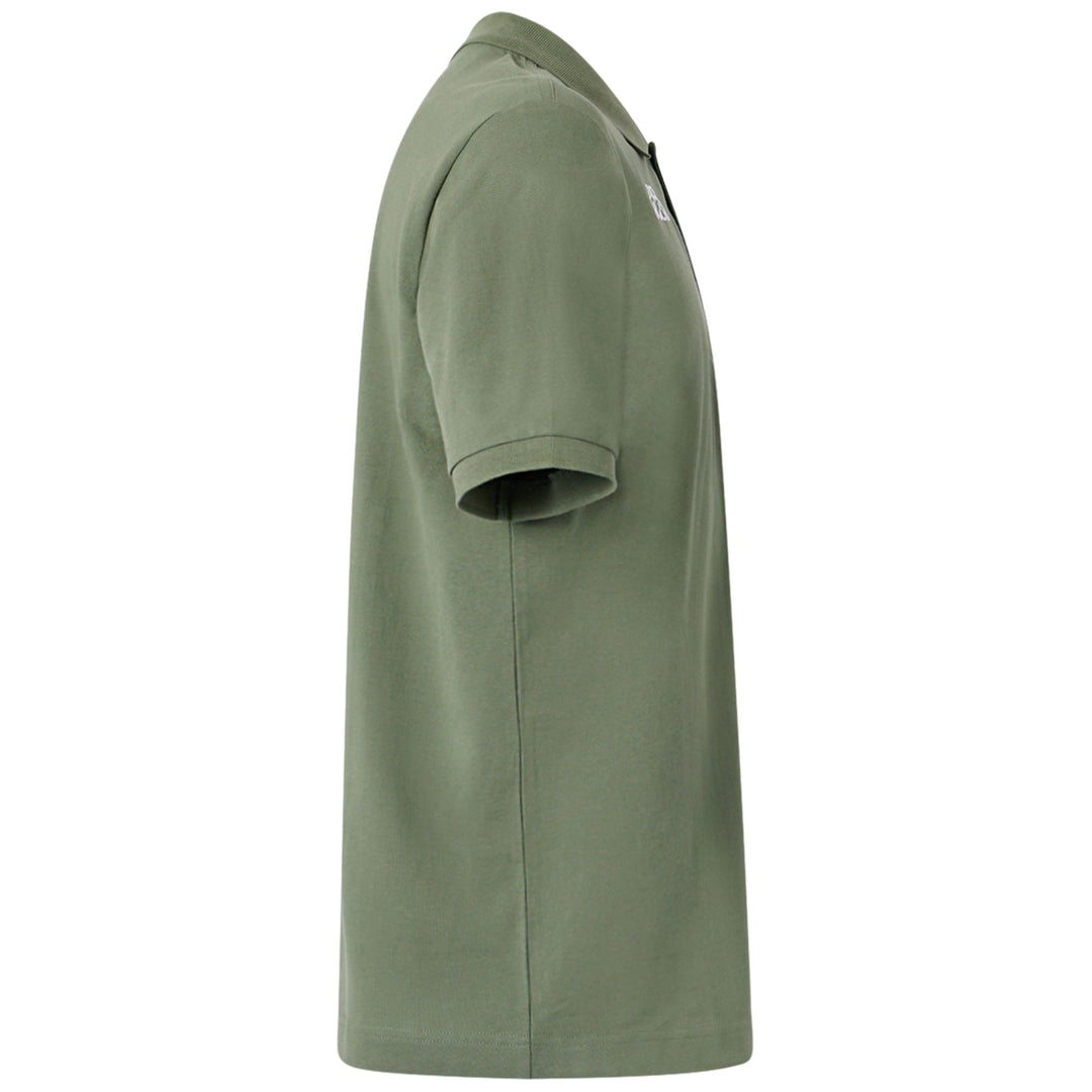 Polo Shirt Sportiva Uomo in Cotone Verde Oliva main