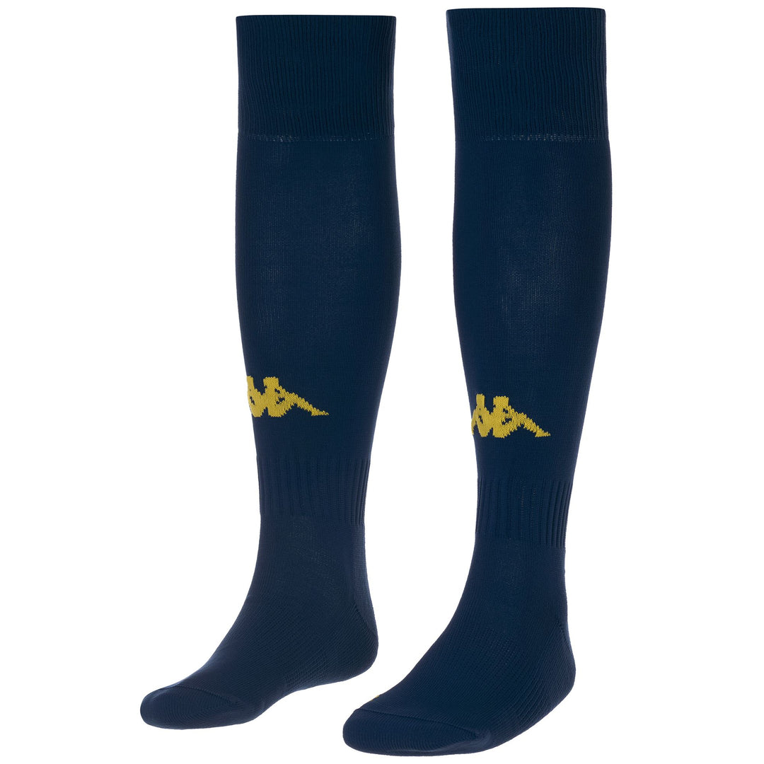 KAPPA4FOOTBALL PENAO 3PACK - Socks - Knee High Sock - Man - BLUE MARINE-YELLOW CHROME 01