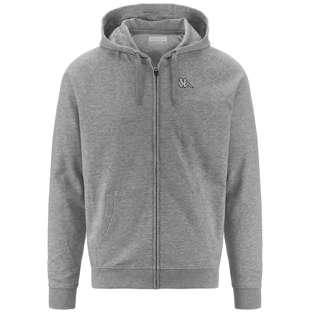 Grey Men's Sportstyle Fleece Hoodie 01