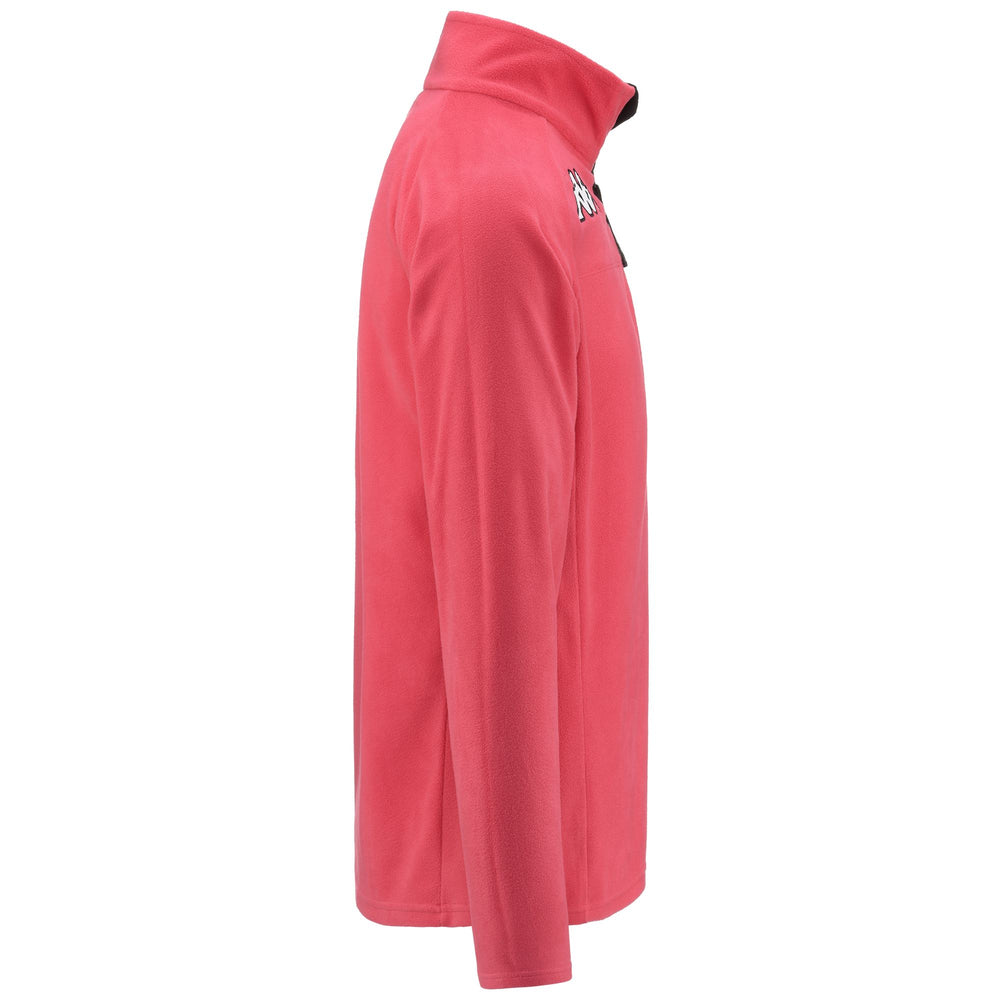 Pink Unisex Slim Fit Micropolar Fleece Ski Jumper 02