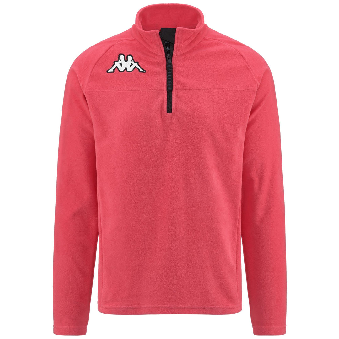 Pink Unisex Slim Fit Micropolar Fleece Ski Jumper 01