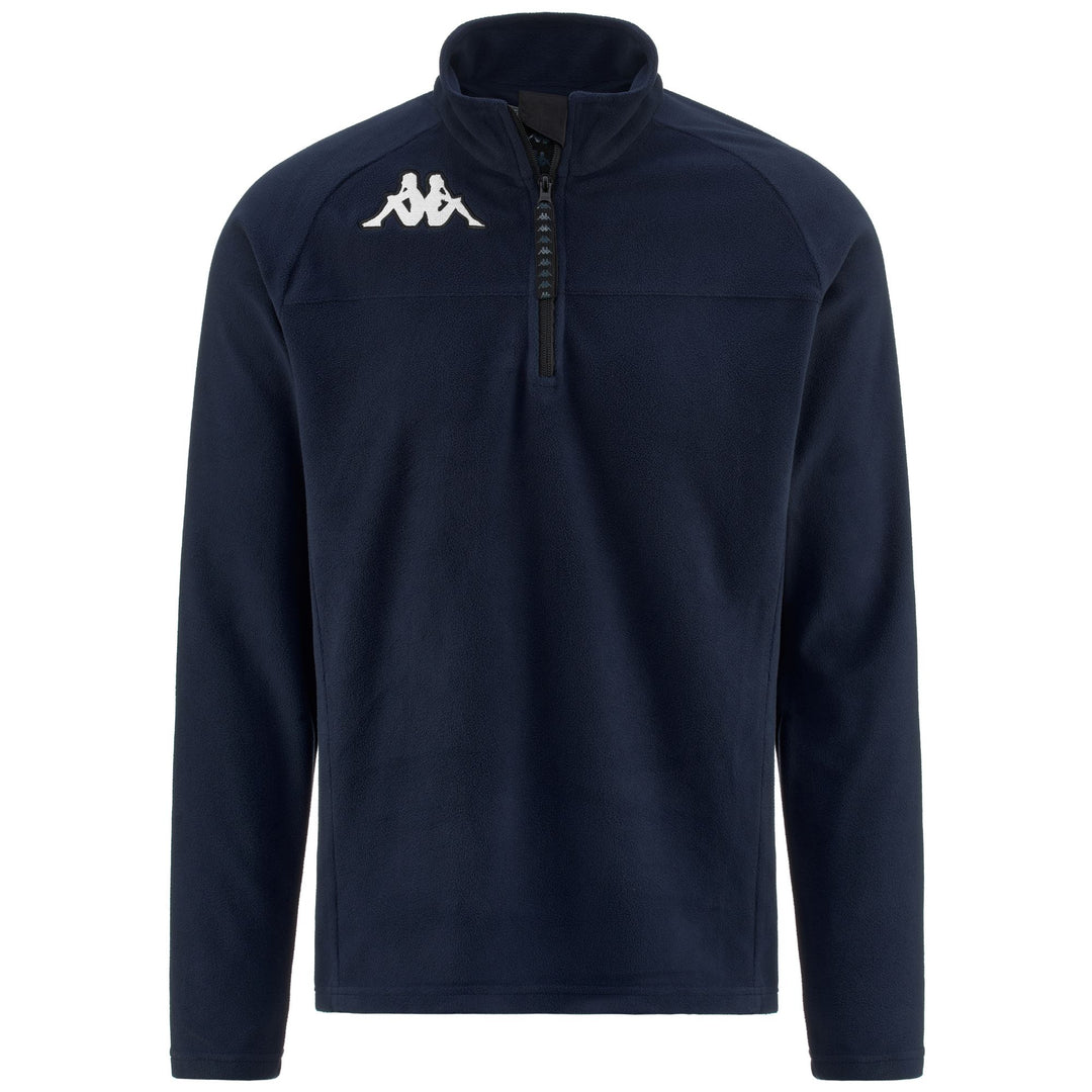 Blue Unisex Slim Fit Ski Micropolar Fleece Jumper 01