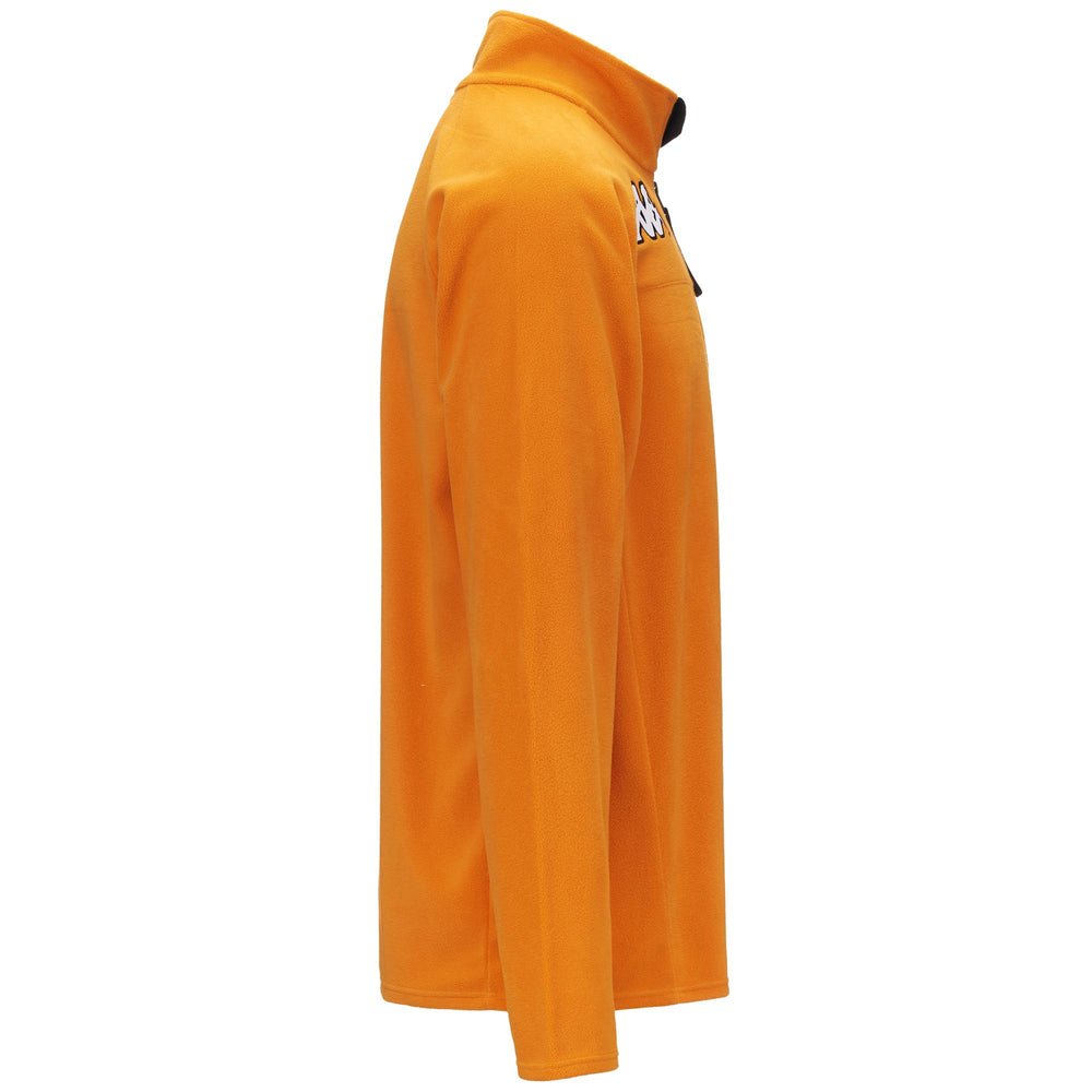 Orange Unisex Ski Slim Fit Microfleece Jumper 02