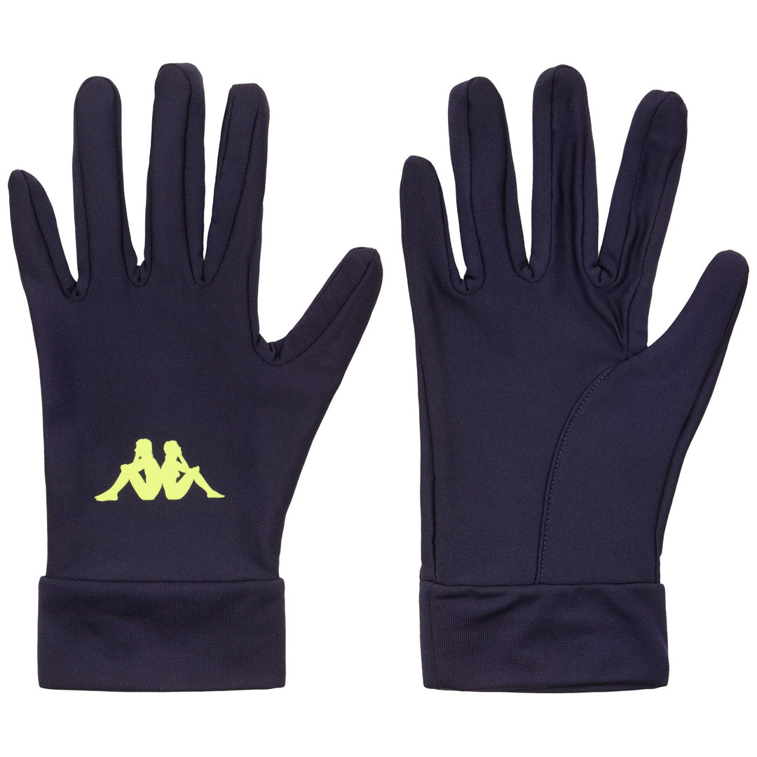 Blue Men's Training Gloves with Grip Zones 01