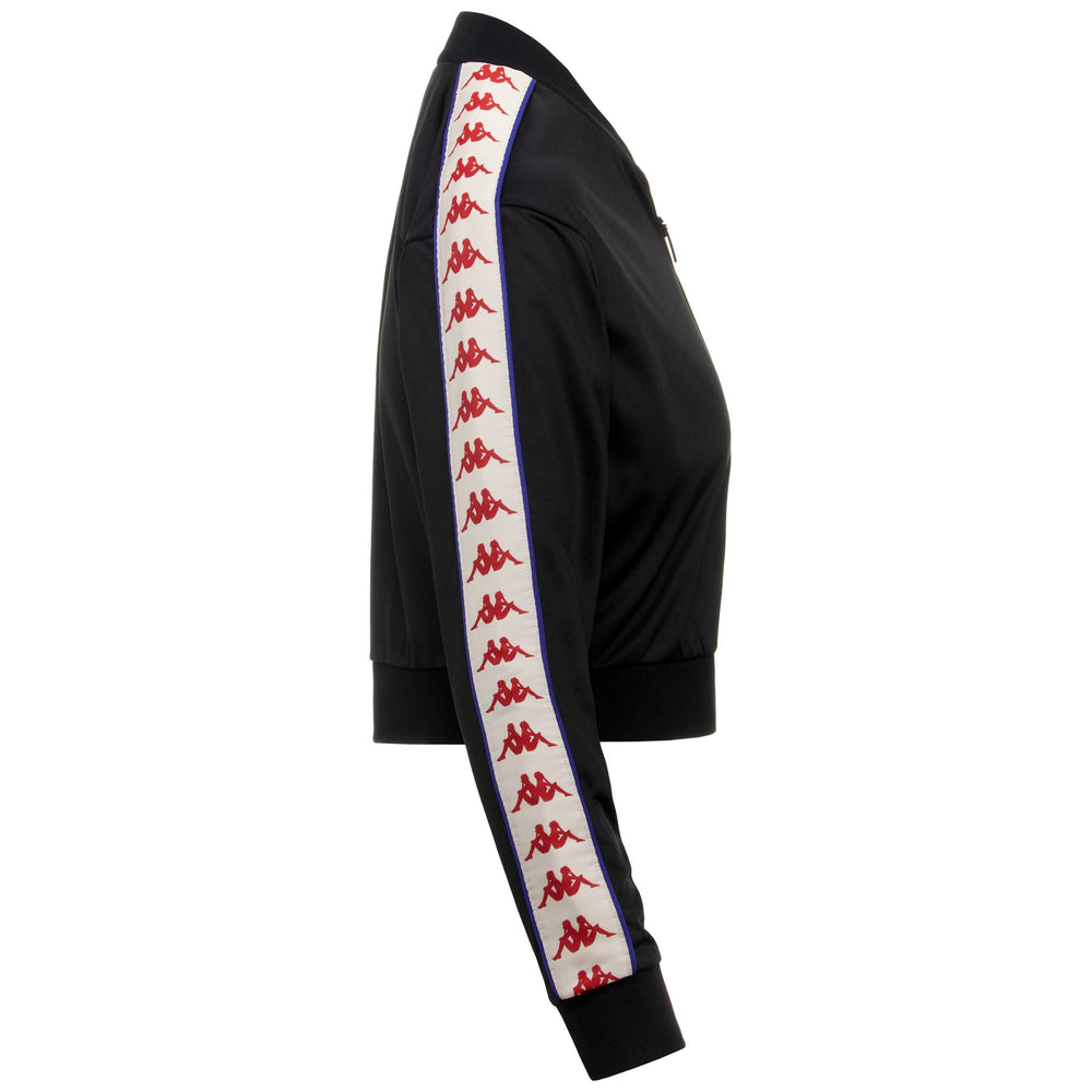 Giacca in Pile da Donna Street Bianca e Nera 02