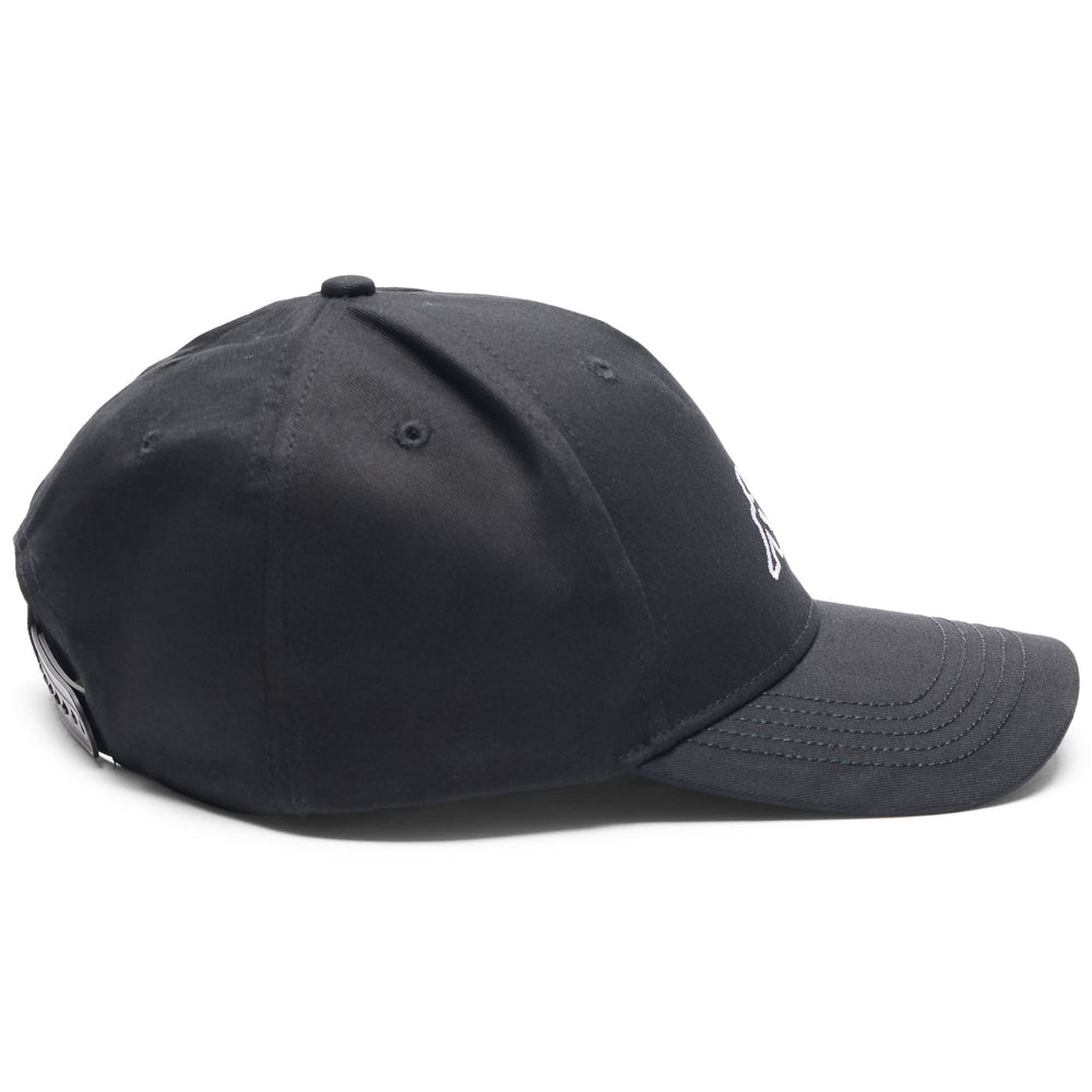Cappellino da Baseball Sportivo Unisex Nero con Chiusura Regolabile 02