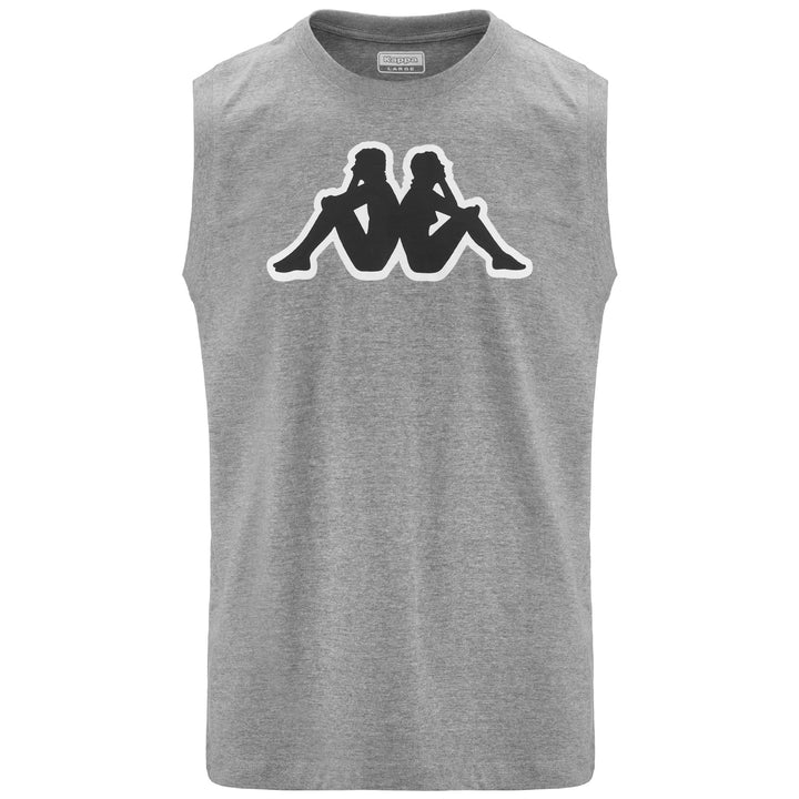T-ShirtsTop Man LOGO DWAL T-Shirt GREY MD MEL - BLACK - WHITE Photo (jpg Rgb)			