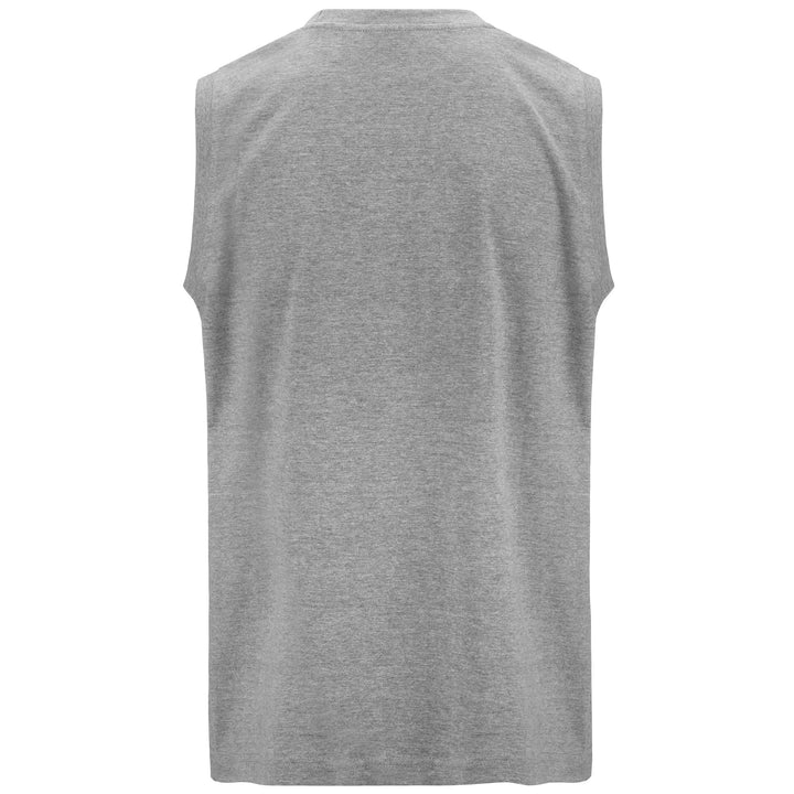 T-ShirtsTop Man LOGO DWAL T-Shirt GREY MD MEL - BLACK - WHITE Dressed Side (jpg Rgb)		