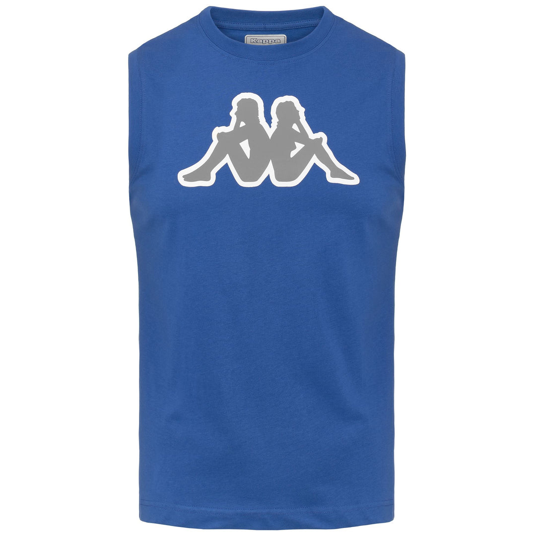 T-ShirtsTop Man LOGO DWAL T-Shirt BLUE SAPPHIRE - GREY MD MEL - WHITE Photo (jpg Rgb)			