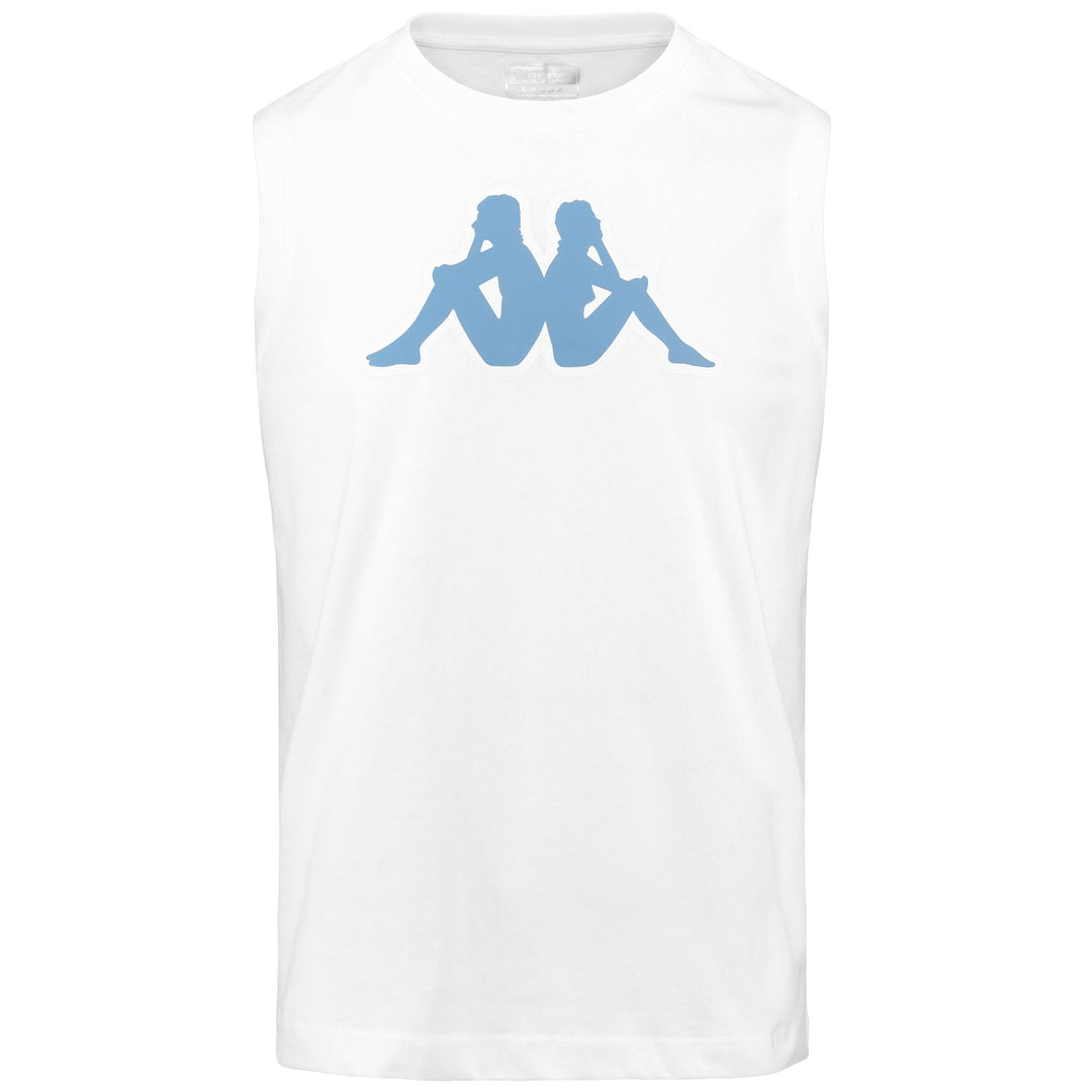 T-ShirtsTop Man LOGO DWAL T-Shirt WHITE - BLUE DUSK - WHITE Photo (jpg Rgb)			