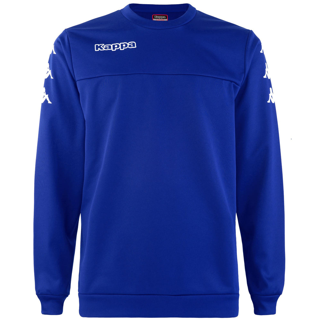 Royal blue Men's Football Fleece Jumper. 01