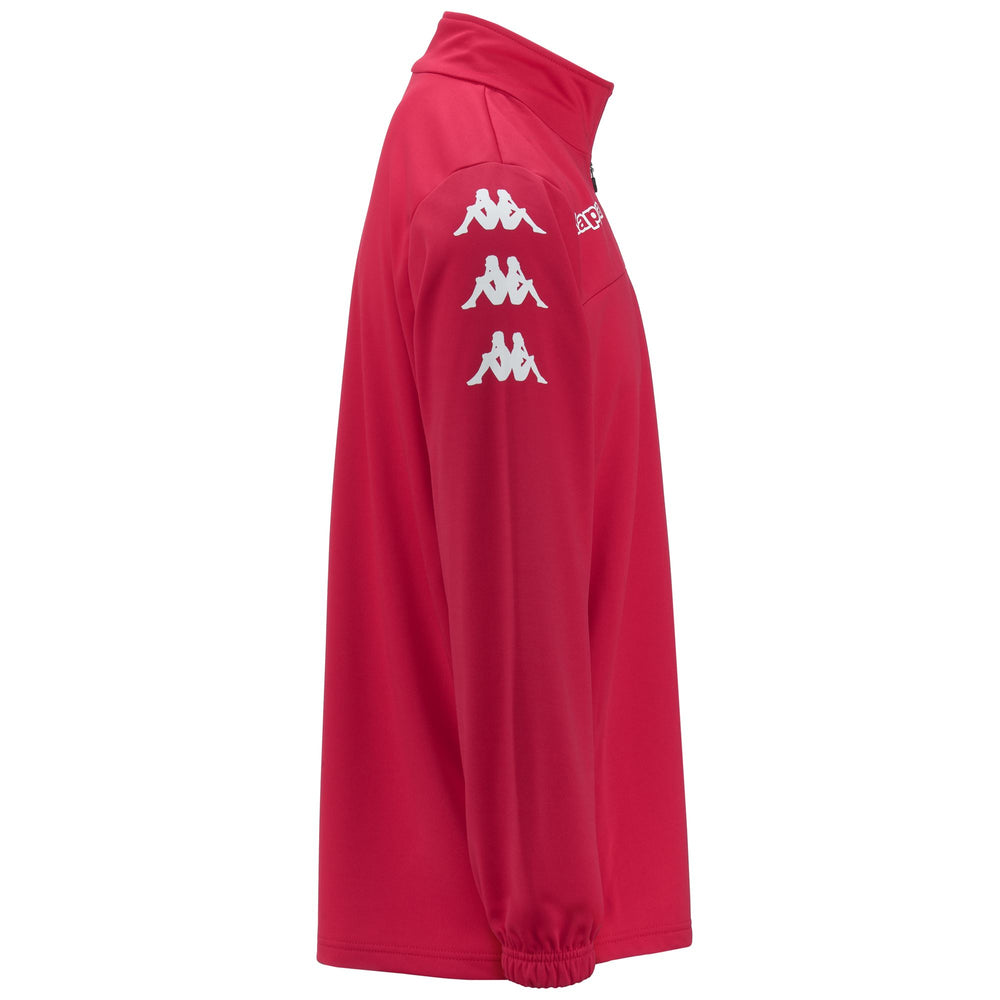 Chinese Red Men's Football Fleece Jumper. 02