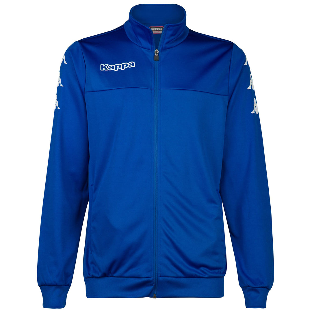 Royal blue Men's Football Fleece Jacket. 01