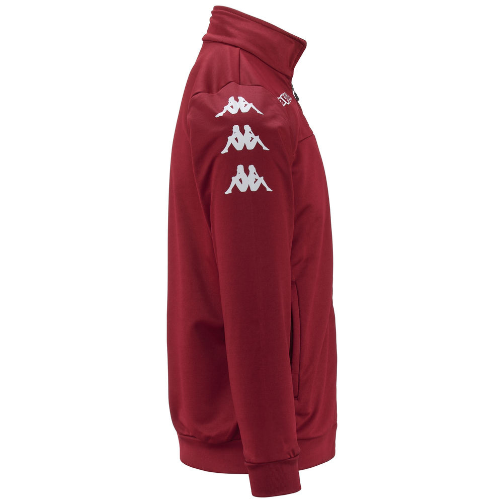 Pull polaire fonctionnel rouge pour homme, coupe classique 02