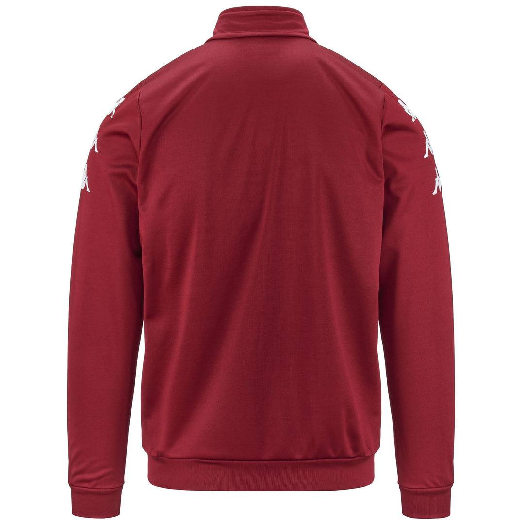 Pull polaire fonctionnel rouge pour homme, coupe classique main