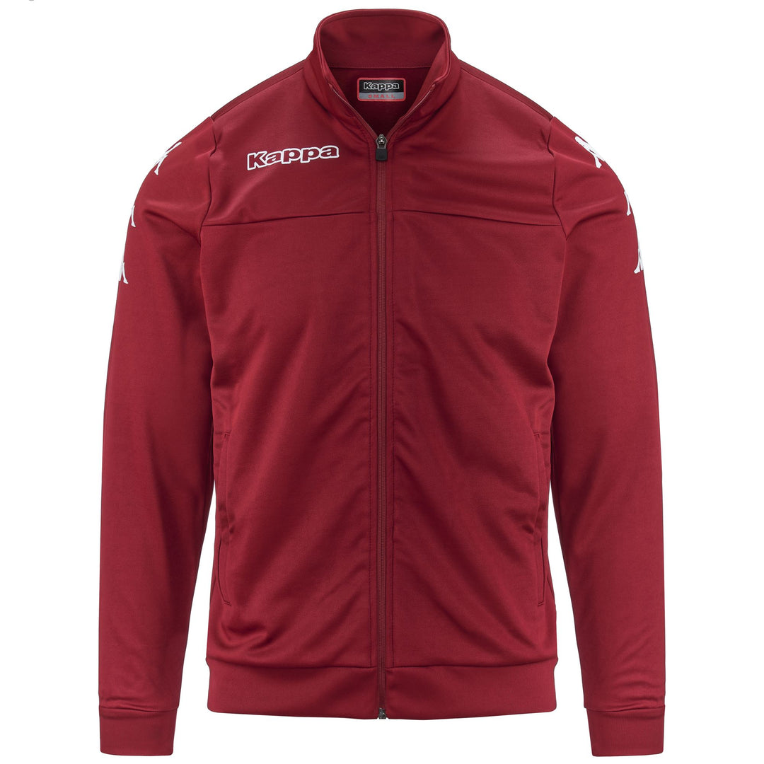 Pull polaire fonctionnel rouge pour homme, coupe classique 01