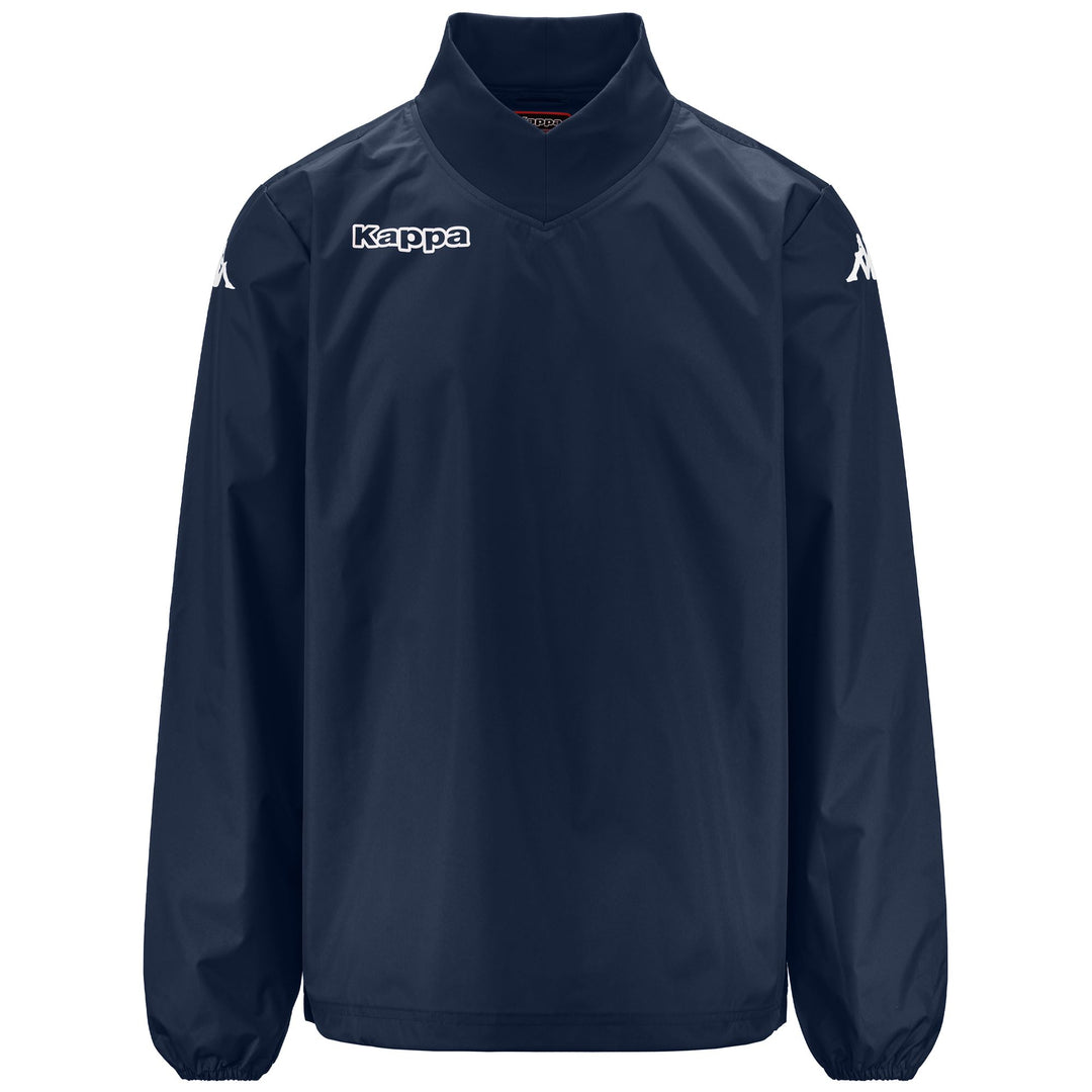 Marine Blue Men's Football Fleece Jumper. 01