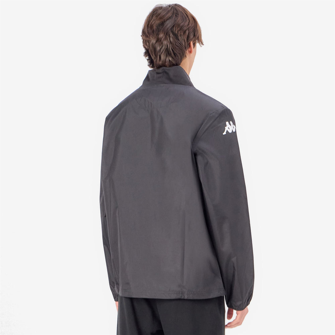 Black Men's Football Fleece Jumper. main