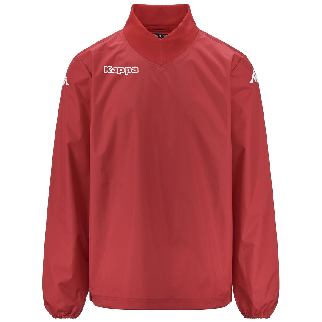 Chinese Red Men's Football Fleece Jumper. 01